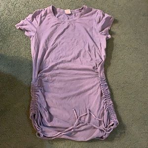 Victoria Secret Pink Ruched Side Short Sleeve Dress size XLarge